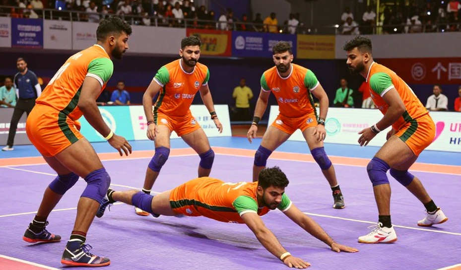 কমনওয়েলথ কাবাডি ২০২৬-এর লোগো: আমদাবাদের ম্যাটে ৩০ সেকেন্ডের যে হিসাব লোগো বলে না কমনওয়েলথ কাবাডি ২০২৬-এর লোগো: আমদাবাদের ম্যাটে ৩০ সেকেন্ডের যে হিসাব লোগো বলে না